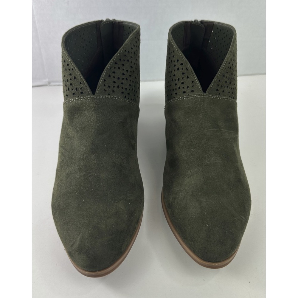 Violet & Red Kacey Suede Ankle Boots Women's 9.5 M Booties *New Balance Insoles - Picture 4 of 10